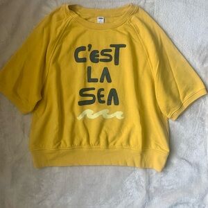French Yellow Shirt